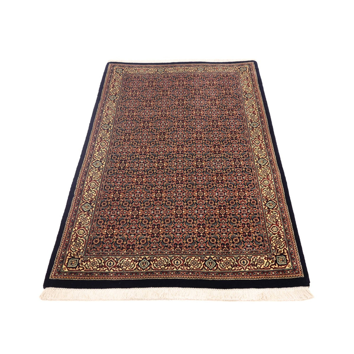 Persisk tæppe - Bijar - Royal - 150 x 91 cm - mørk beige