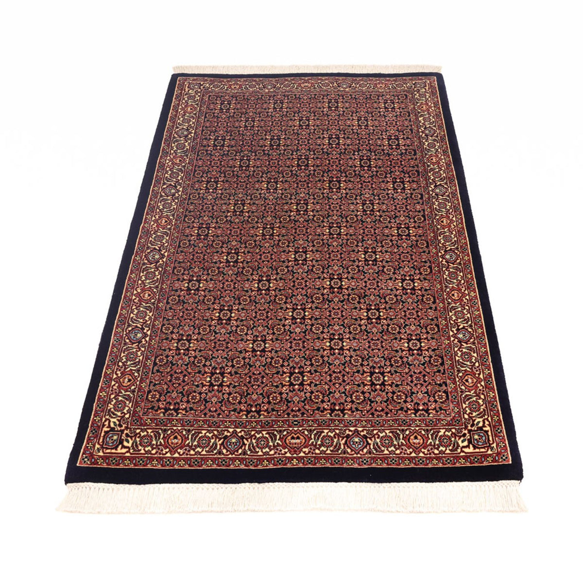 Persisk tæppe - Bijar - Royal - 148 x 89 cm - mørk beige