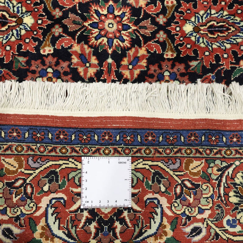 Persisk tæppe - Bijar - Royal - 208 x 132 cm - mørkeblå
