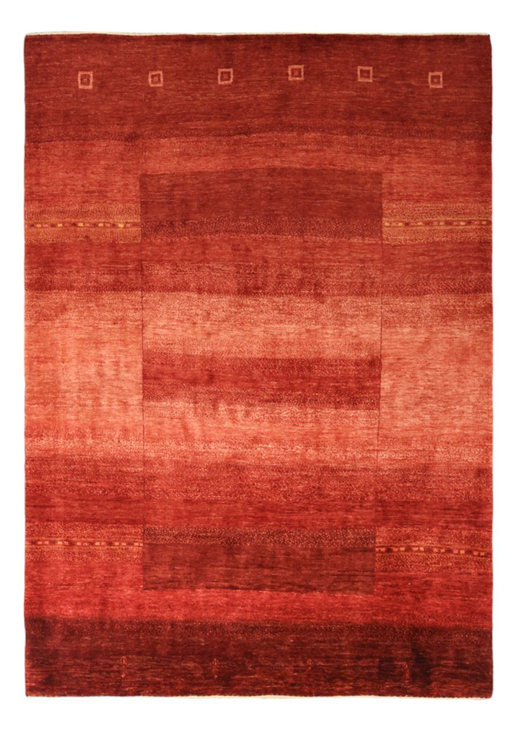 Gabbeh-tæppe - Kashkuli Persisk - 189 x 132 cm - rød