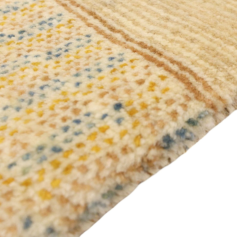 Gabbeh Tæppe - Loribaft Persisk - 170 x 116 cm - beige