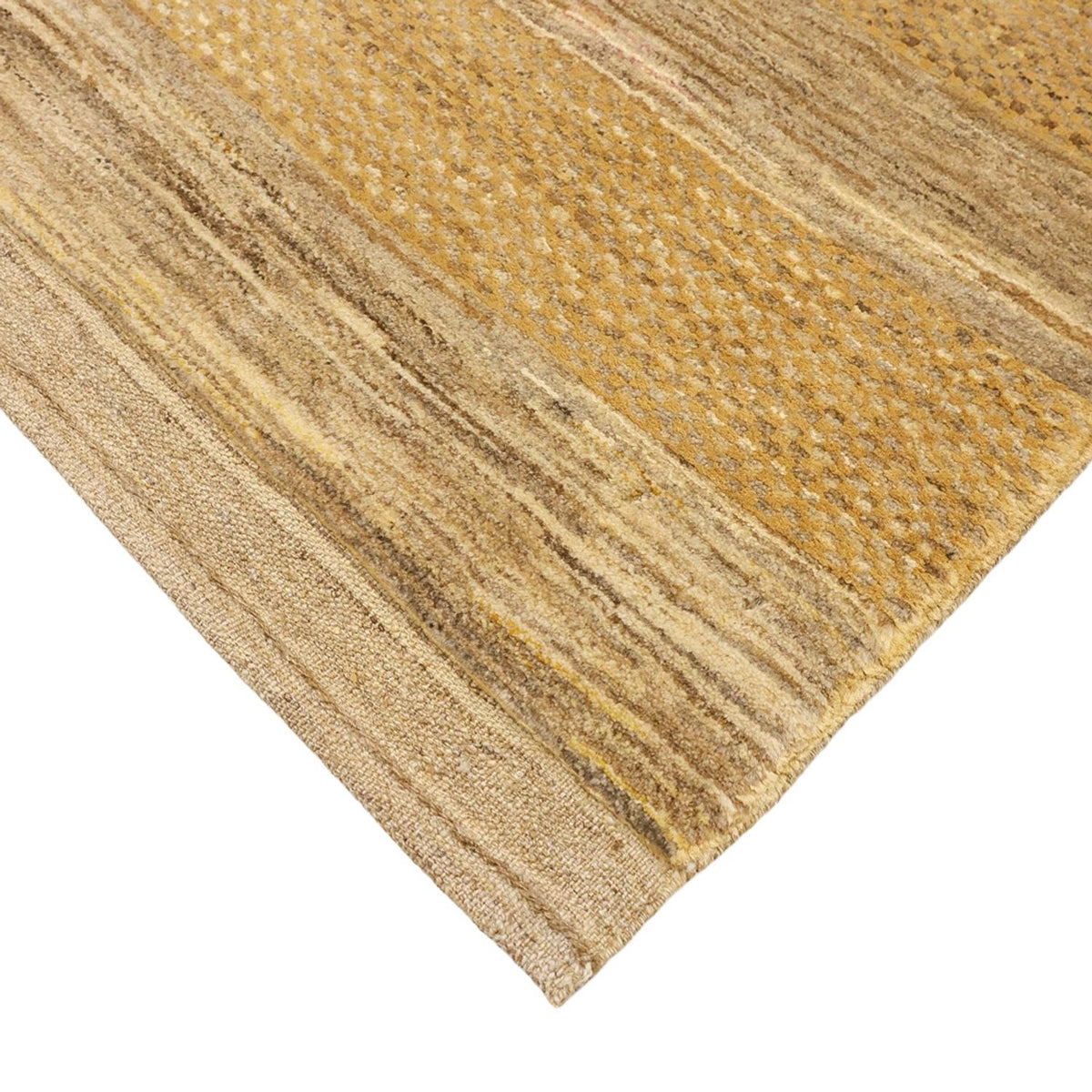 Gabbeh Tæppe - Loribaft Persisk - 161 x 102 cm - beige