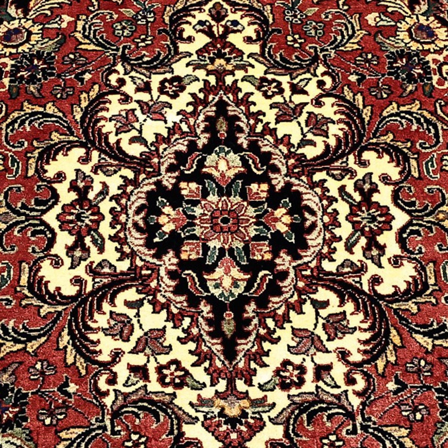 Persisk tæppe - Bijar - Royal - 202 x 149 cm - mørk beige