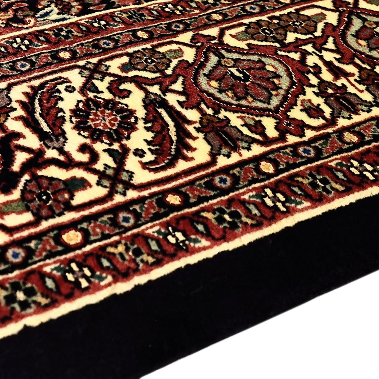 Persisk tæppe - Bijar - Royal - 202 x 149 cm - mørk beige