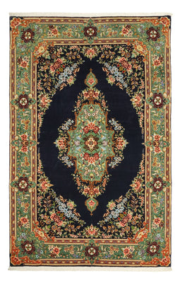 Persisk tæppe - Classic - 161 x 102 cm - mørkeblå