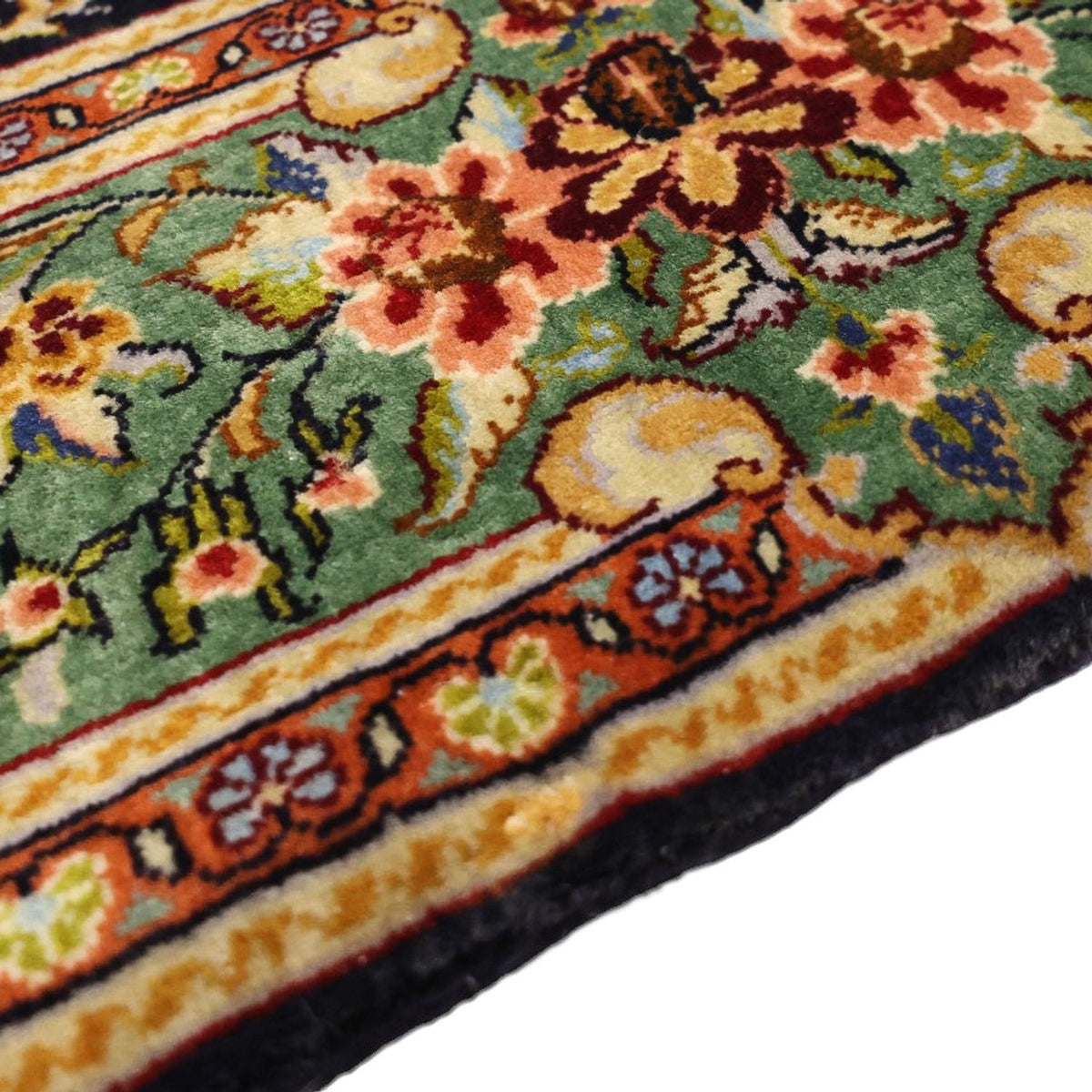 Persisk tæppe - Classic - 161 x 102 cm - mørkeblå