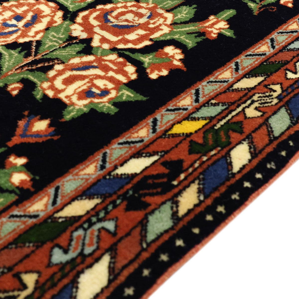 Løber Persisk tæppe - Nomadisk - 297 x 88 cm - flerfarvet