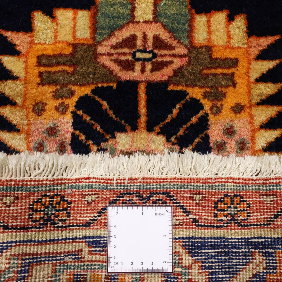 Persisk tæppe - Bijar - 293 x 174 cm - mørkerød