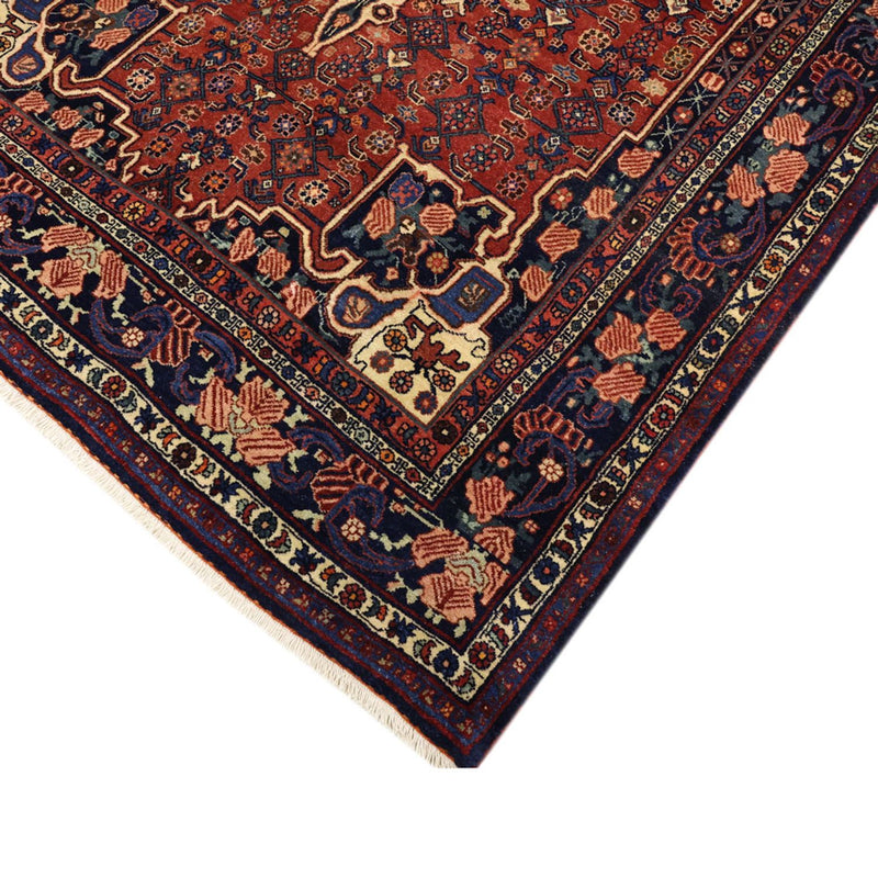 Persisk tæppe - Bijar - Royal - 276 x 168 cm - mørkerød