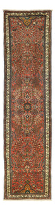 Løber Persisk tæppe - Nomadisk - 313 x 83 cm - mørkerød