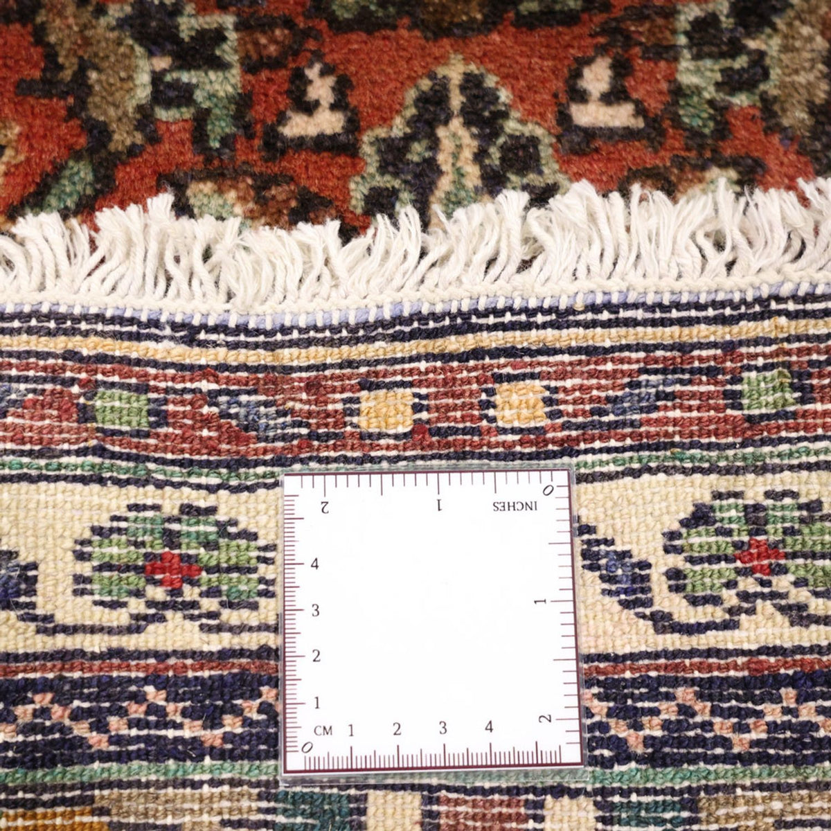 Løber Persisk tæppe - Nomadisk - 313 x 83 cm - mørkerød