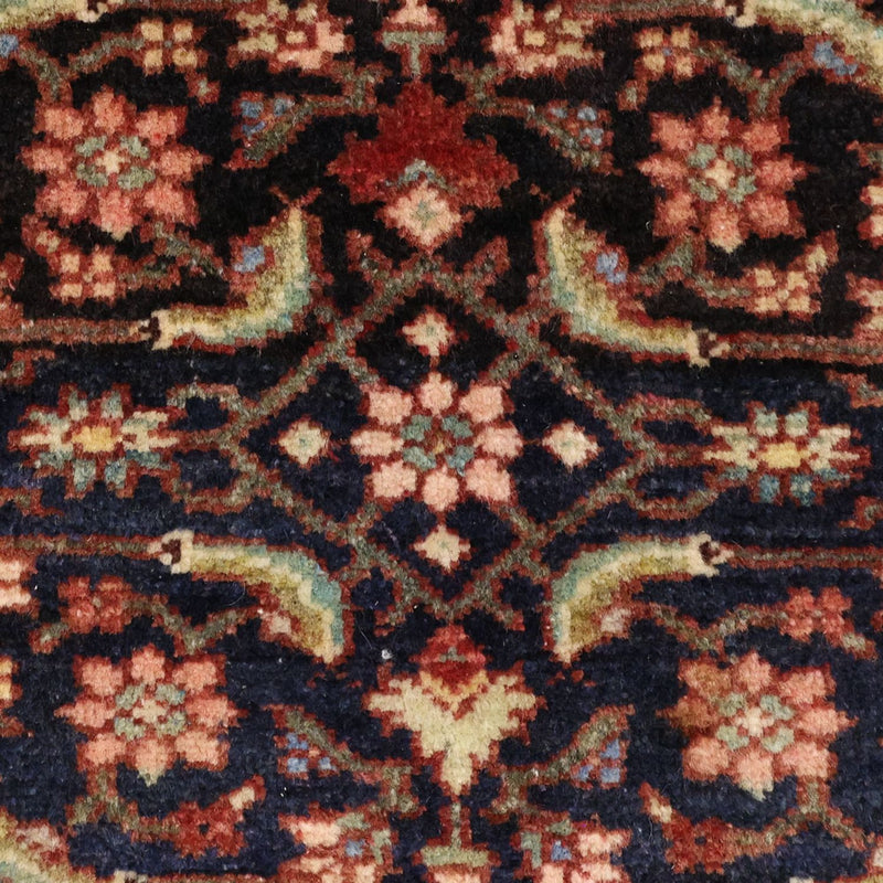 Løber Persisk tæppe - Bijar - 276 x 146 cm - mørkerød