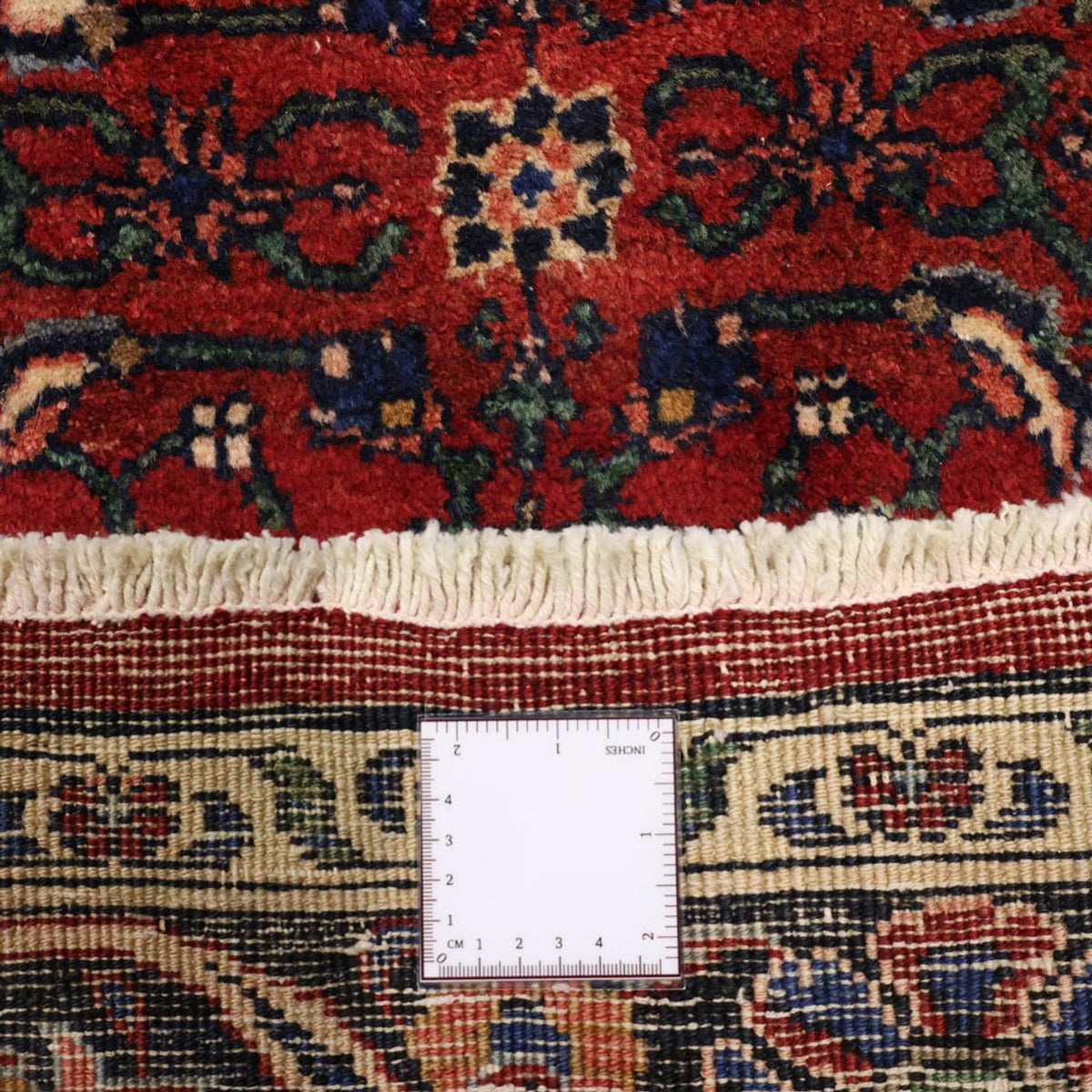 Persisk tæppe - Bijar - Royal - 288 x 168 cm - mørkerød