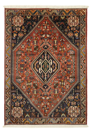 Gabbeh-tæppe - Kashkuli Persisk - 150 x 105 cm - mørkerød