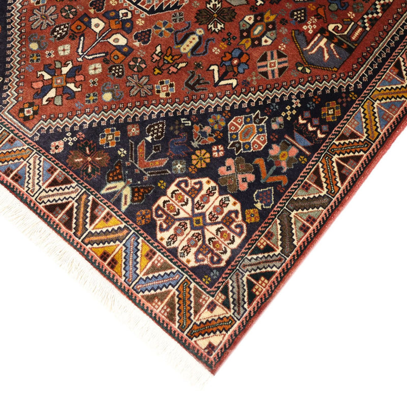 Gabbeh-tæppe - Kashkuli Persisk - 150 x 105 cm - mørkerød