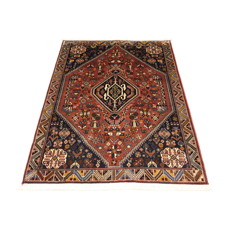 Gabbeh-tæppe - Kashkuli Persisk - 150 x 105 cm - mørkerød