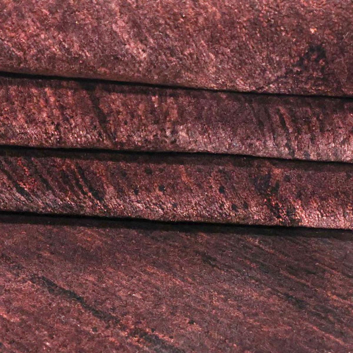 Gabbeh-tæppe - Loribaft Indus - 235 x 166 cm - mørkerød