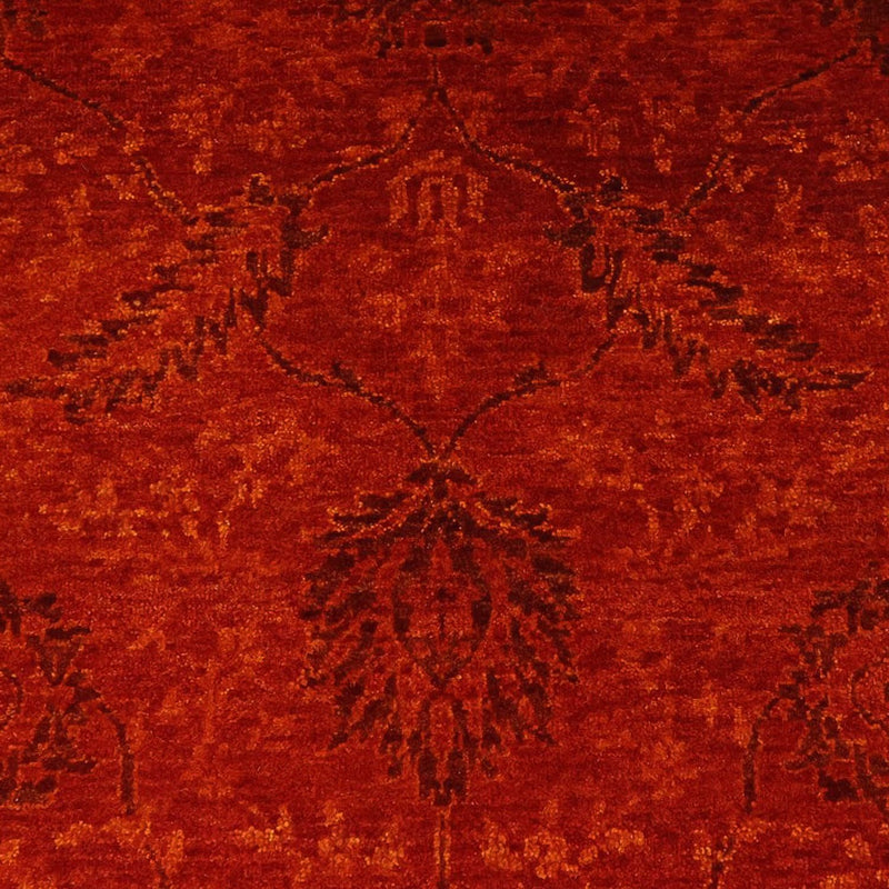 Gabbeh Tæppe - Loribaft Persisk - 200 x 142 cm - rød