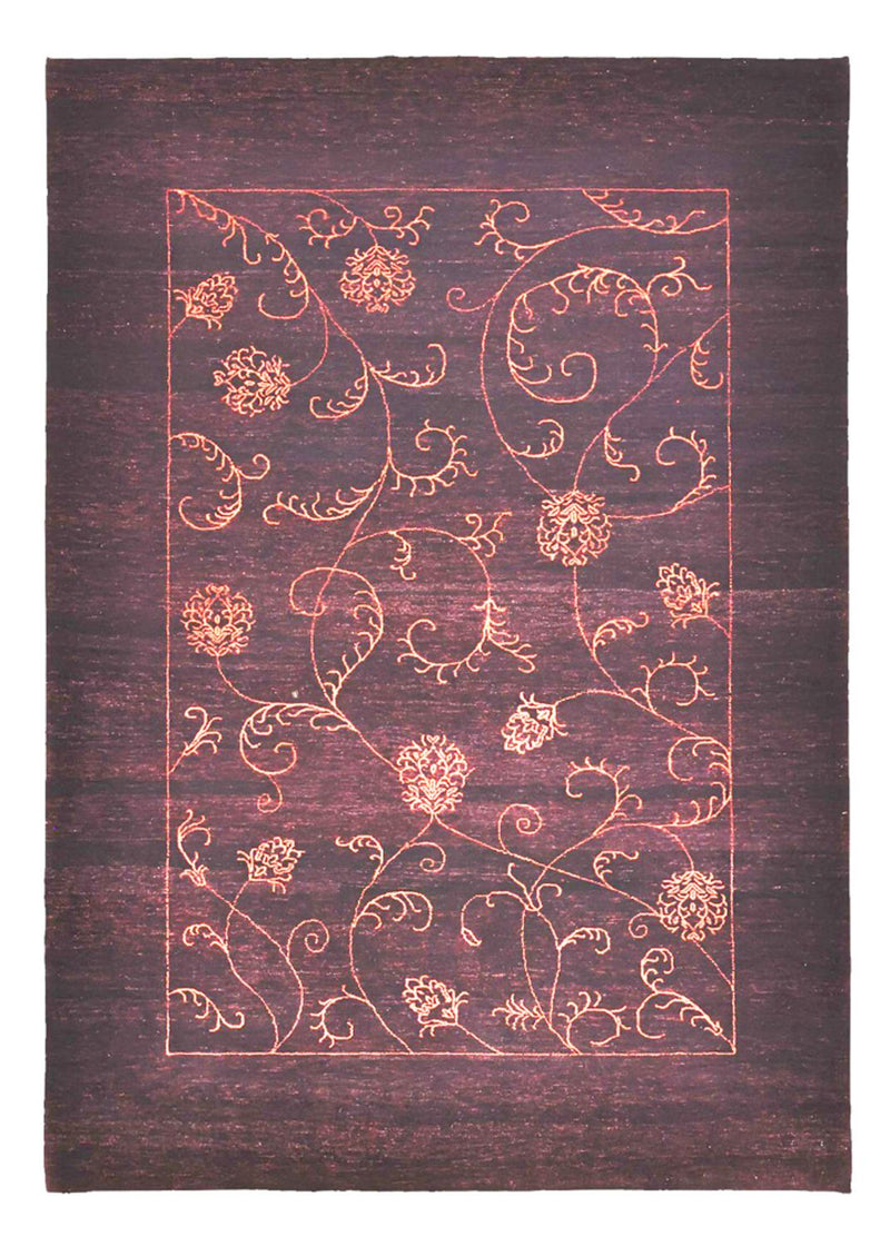Gabbeh-tæppe - Loribaft Indus - 240 x 173 cm - mørkeblå