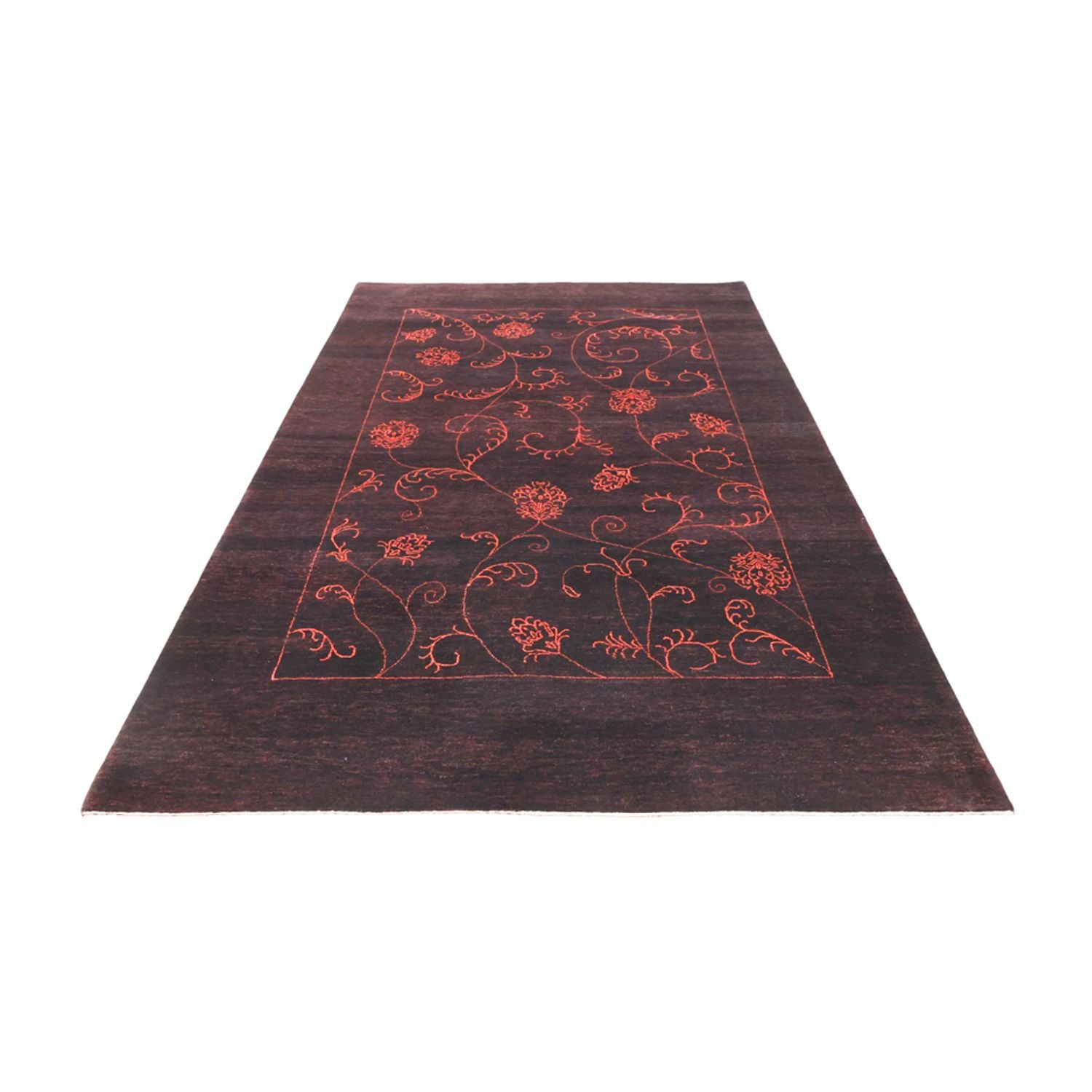 Gabbeh-tæppe - Loribaft Indus - 240 x 173 cm - mørkeblå