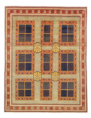 Gabbeh Tæppe - Loribaft Persisk - 315 x 243 cm - flerfarvet