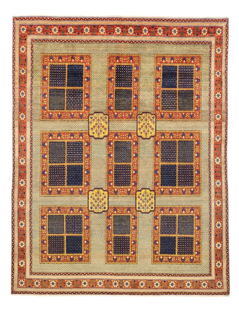 Gabbeh Tæppe - Loribaft Persisk - 315 x 243 cm - flerfarvet