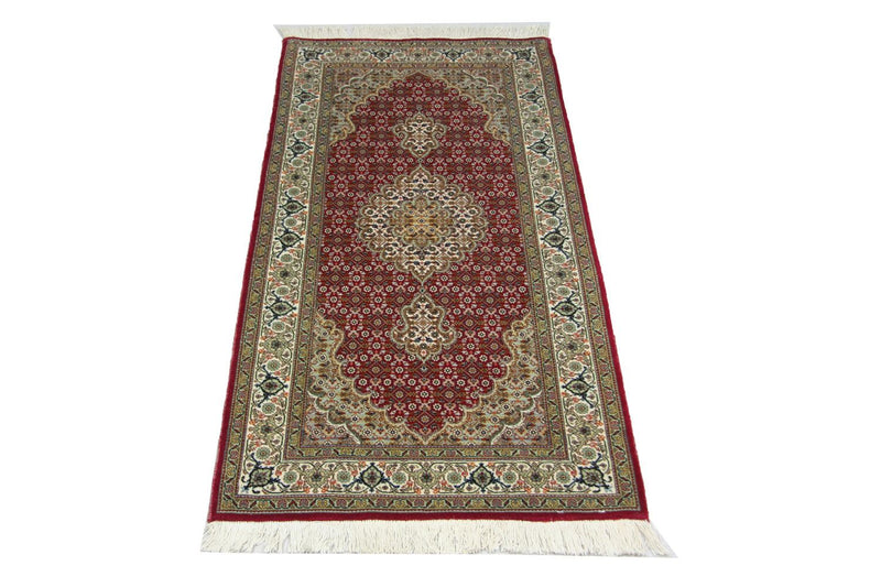 Persisk tæppe - Tabriz - 150 x 70 cm - rød