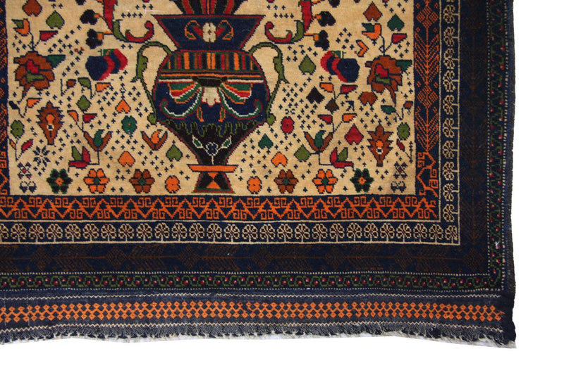 Baluch-tæppe - 115 x 80 cm - beige