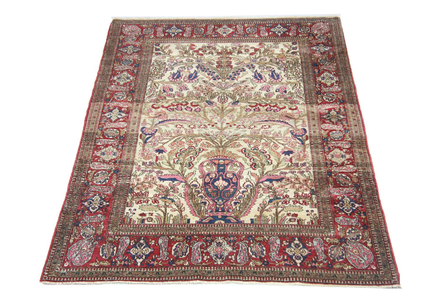 Persisk tæppe - Nomadisk - 207 x 148 cm - beige