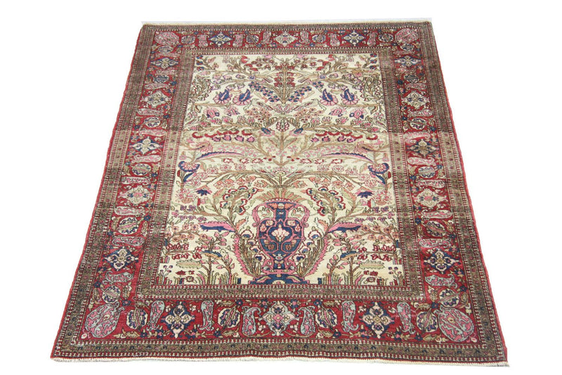 Persisk tæppe - Nomadisk - 207 x 148 cm - beige