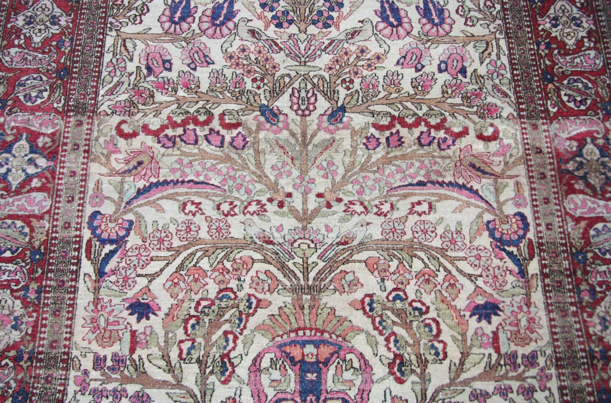 Persisk tæppe - Nomadisk - 207 x 148 cm - beige