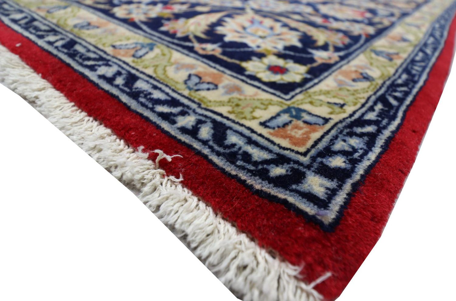 Persisk tæppe - Isfahan - Premium - 303 x 203 cm - rød