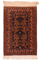 Afghansk tæppe 132x98cm - Orientalsk tæppe