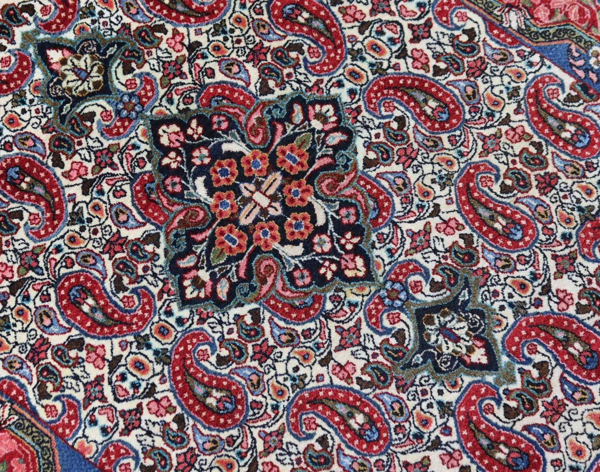 Persisk tæppe - Bijar - 150 x 100 cm - blå