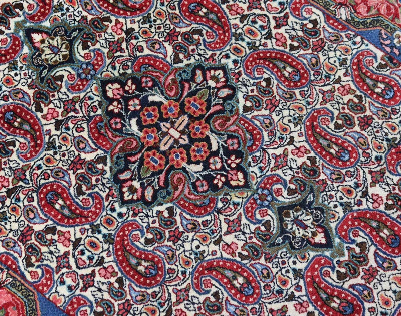 Persisk tæppe - Bijar - 150 x 100 cm - blå