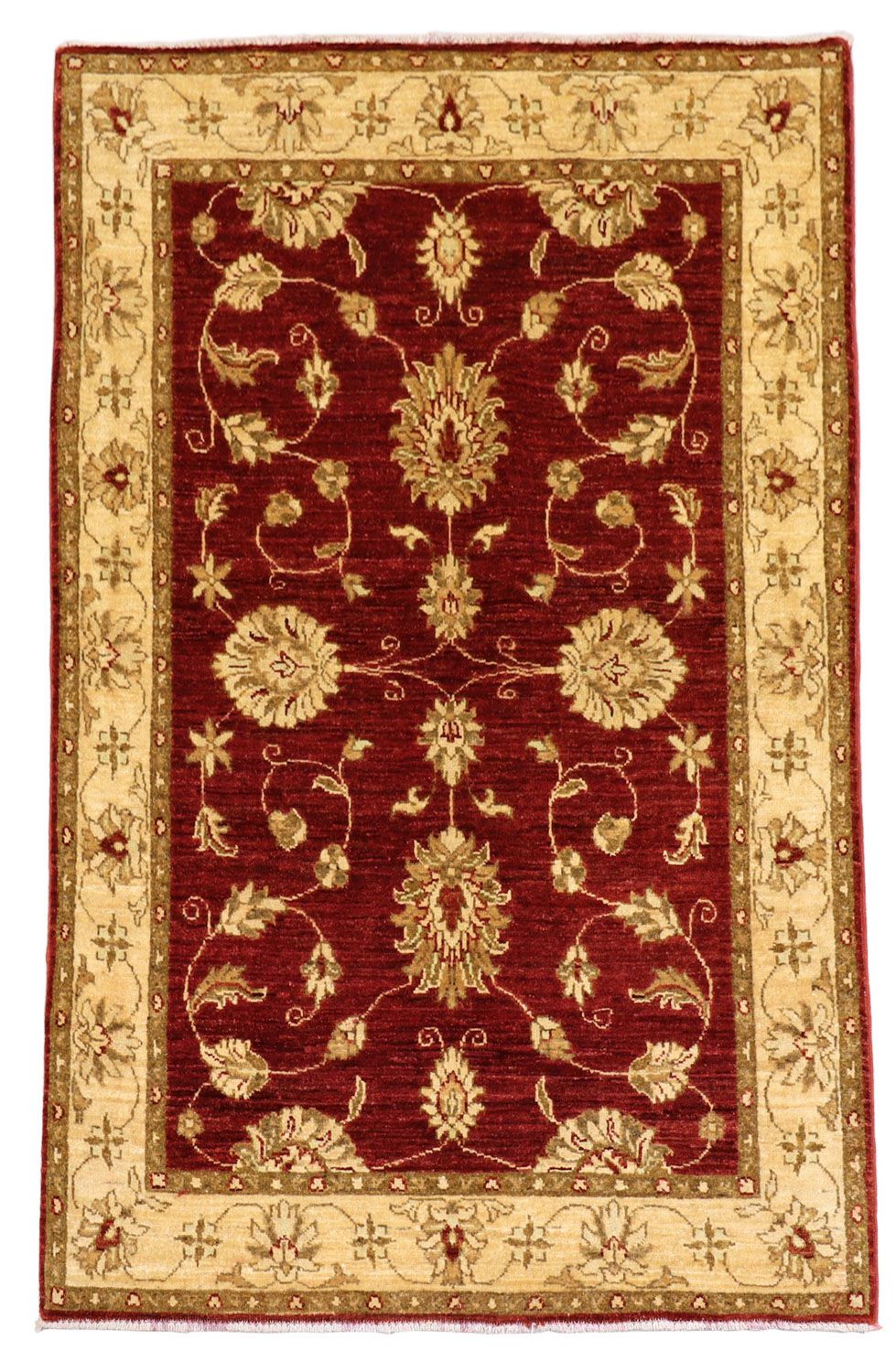 Ziegler Carpet - 153 x 100 cm - mørkerød