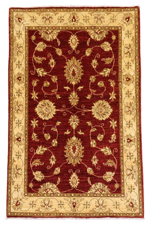 Ziegler Carpet - 153 x 100 cm - mørkerød