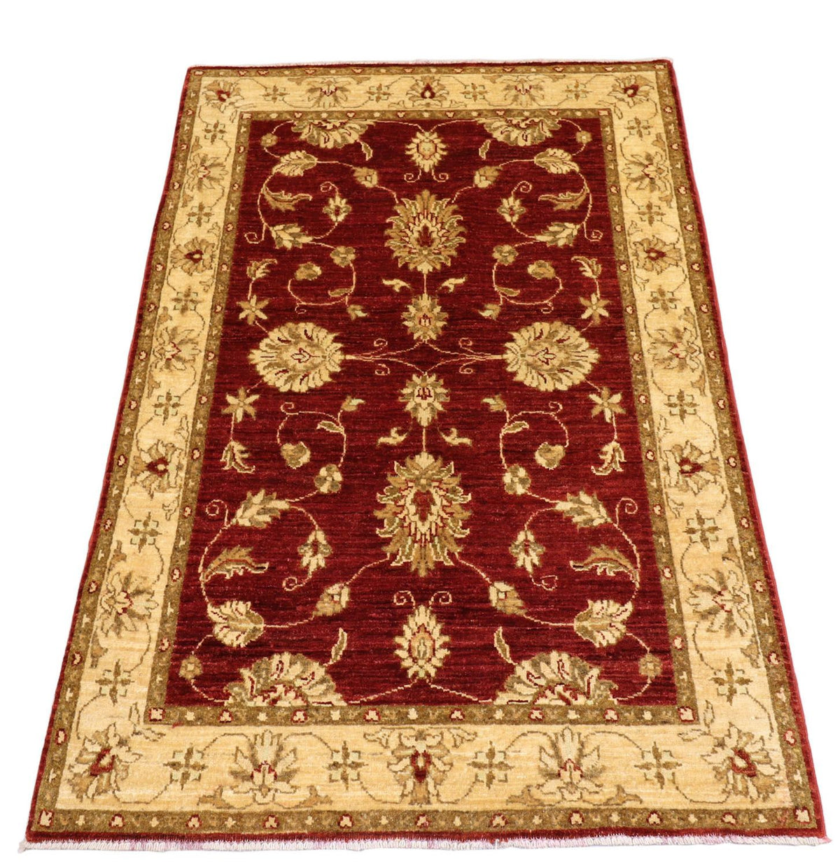 Ziegler Carpet - 153 x 100 cm - mørkerød