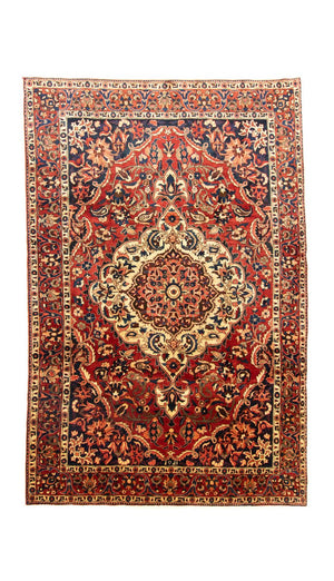 Persisk tæppe - Nomadisk - 340 x 215 cm - rød