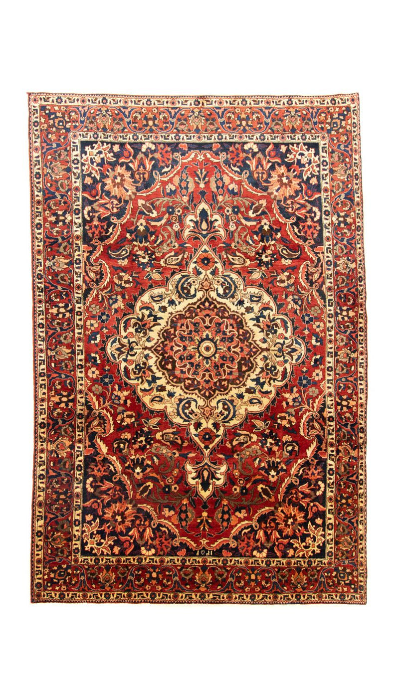 Persisk tæppe - Nomadisk - 340 x 215 cm - rød