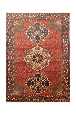 Persisk tæppe - Nomadisk - 306 x 220 cm - rust