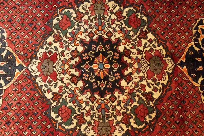 Persisk tæppe - Nomadisk - 306 x 220 cm - rust