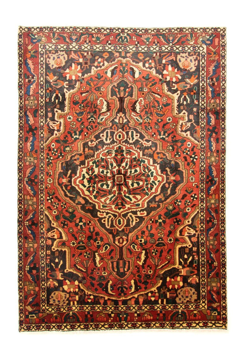 Persisk tæppe - Nomadisk - 300 x 205 cm - blå