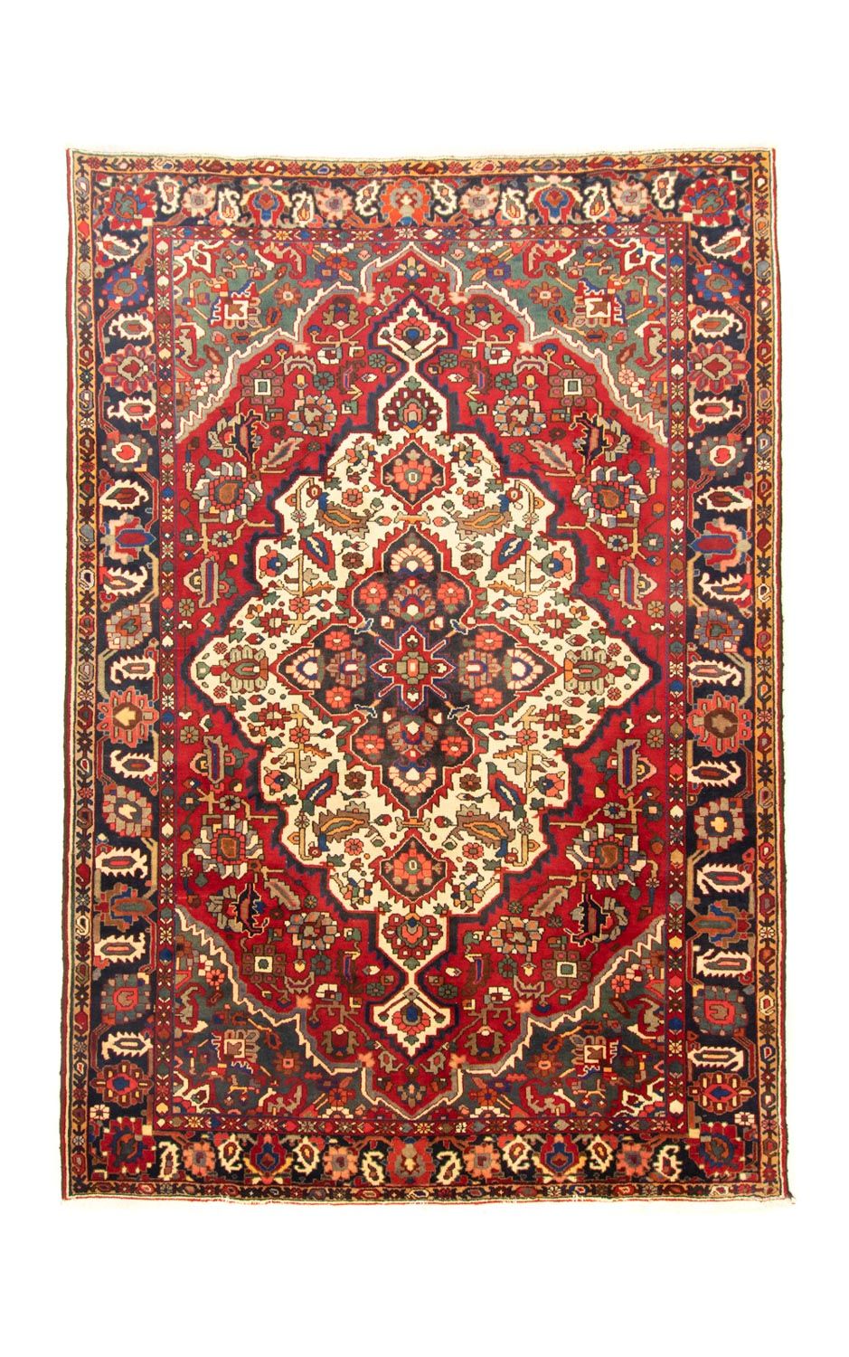 Persisk tæppe - Nomadisk - 306 x 208 cm - beige