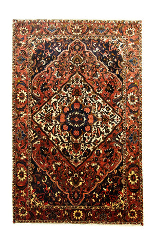Persisk tæppe - Nomadisk - 333 x 210 cm - brun