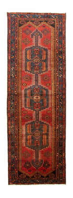 Løber Persisk tæppe - Nomadisk - 307 x 103 cm - grøn