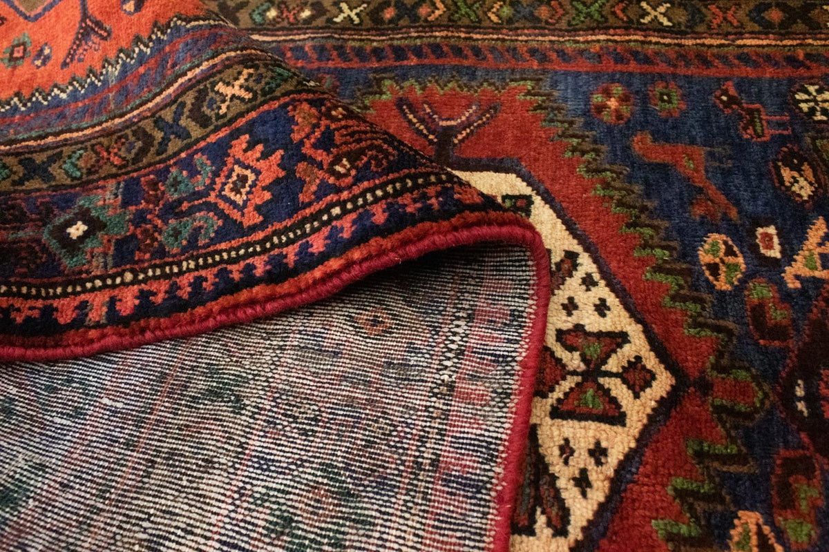 Løber Persisk tæppe - Nomadisk - 297 x 102 cm - blå