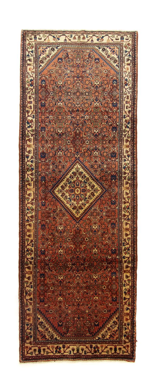 Løber Persisk tæppe - Nomadisk - 300 x 110 cm - brun