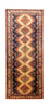 Løber Persisk tæppe - Nomadisk - 312 x 125 cm - blå