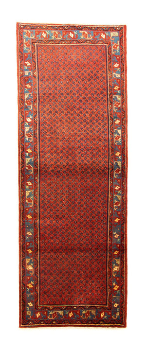 Løber Persisk tæppe - Nomadisk - 317 x 110 cm - brun